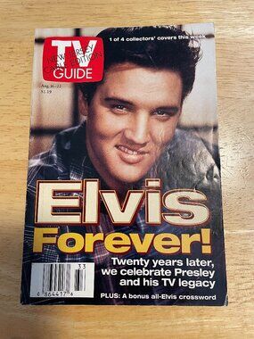 TV GUIDE ELVIS FOREVER (AUGUST 16-22, 1997)